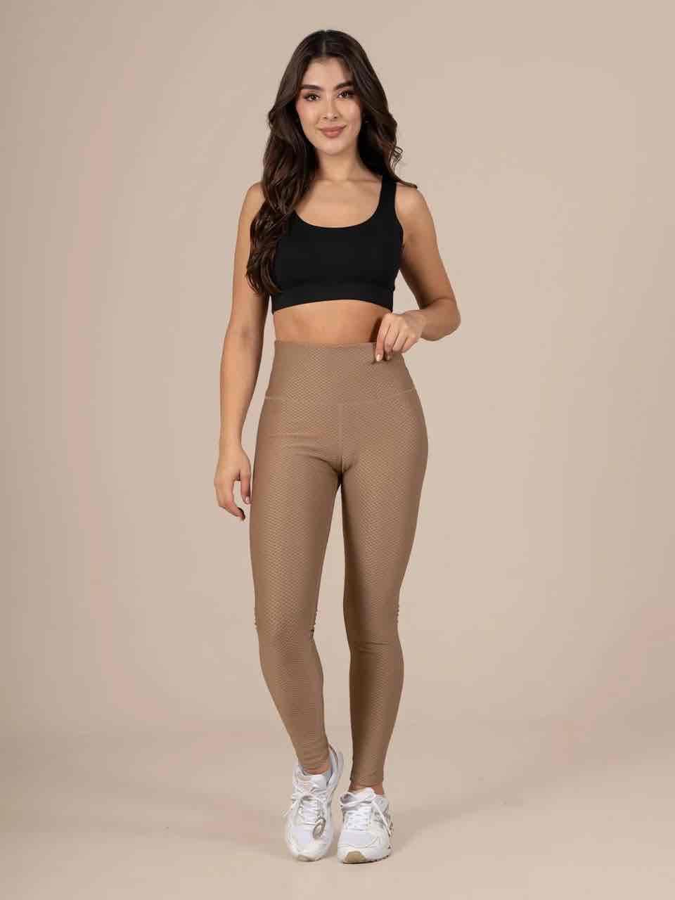 Leggings rosados texturizados, foto 2 de 2