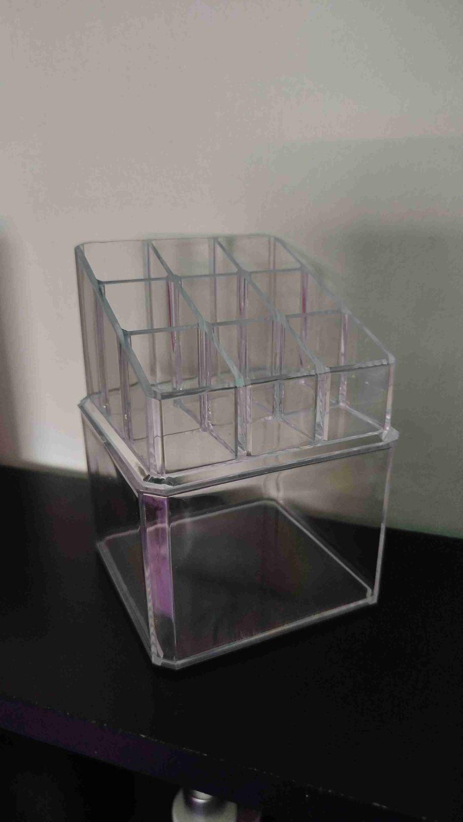 Organizador de cosméticos acrílico con caja, foto 2 de 2