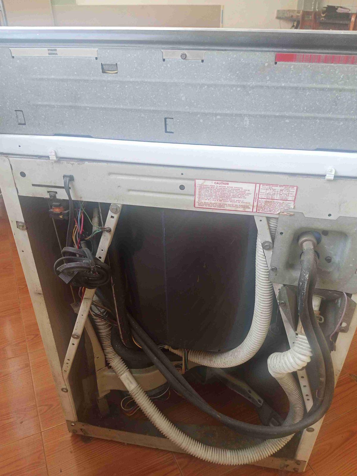 Lavadora General Electric Blanca, foto 4 de 5