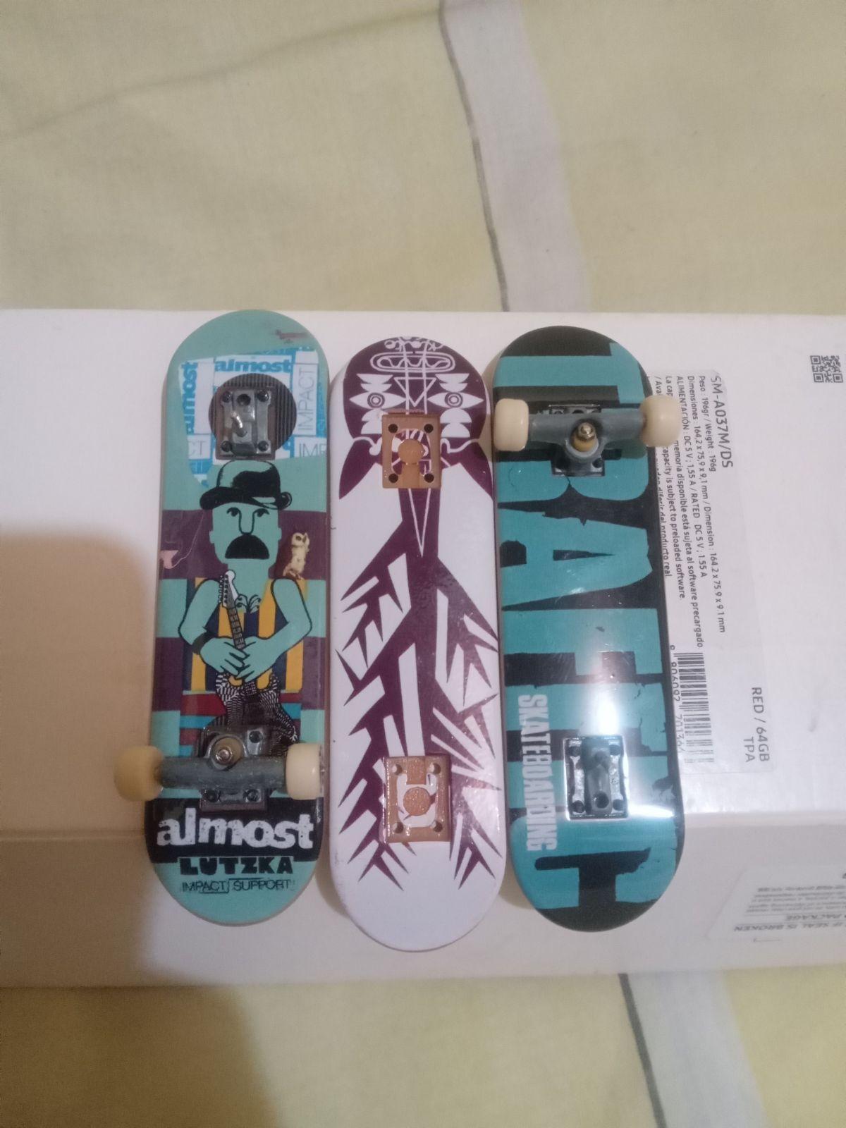 Miniskate Tech Deck Lote de 3 Patinetas de Dedos, foto 2 de 2