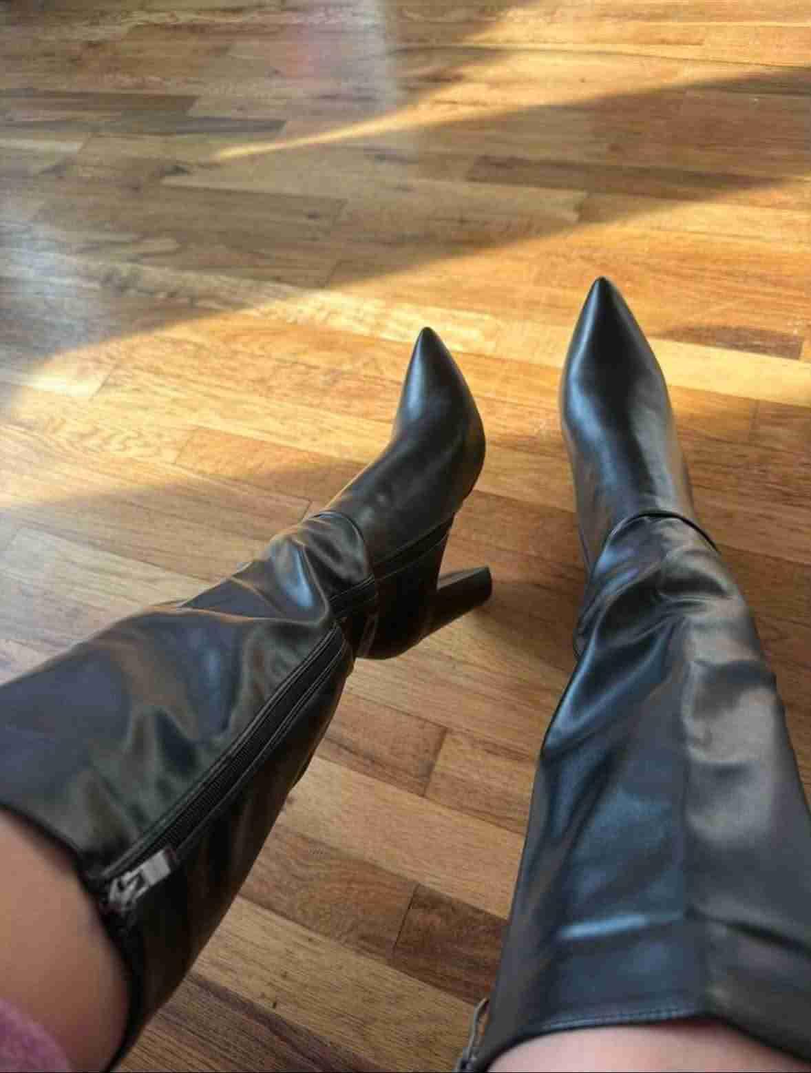 Botas de Cuerina Talla 39, foto 1 de 3