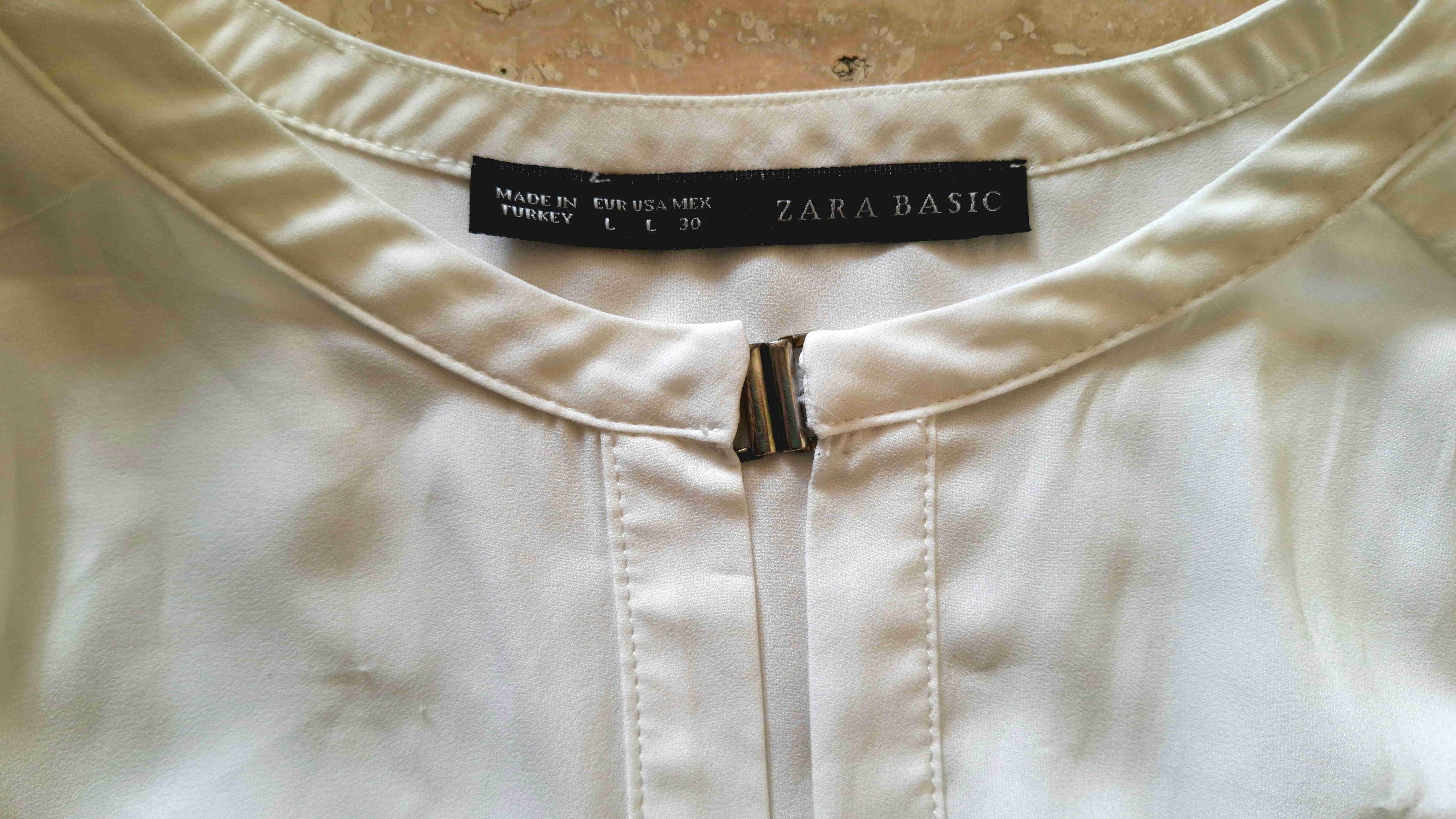 Blusa ZARA blanca, foto 3 de 5
