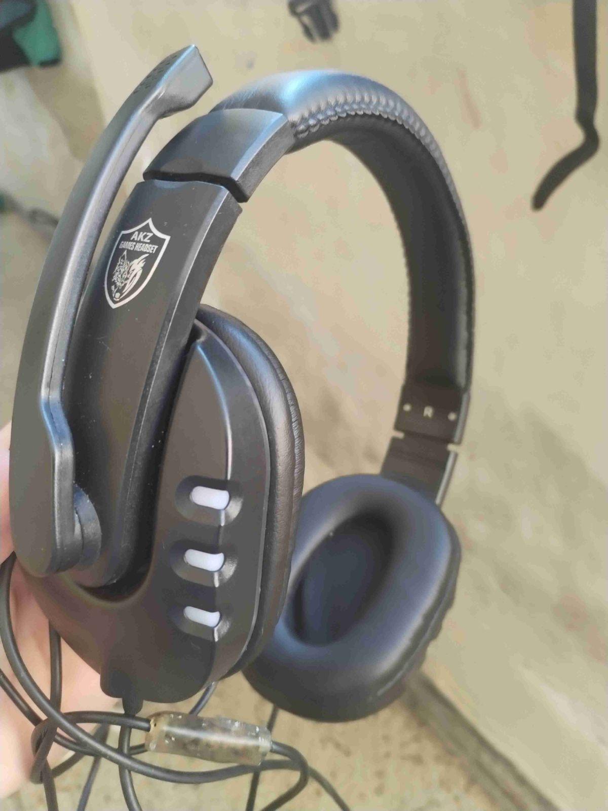 Audífonos Gaming AKZ GM-017 Con Micrófono Y Luz RGB, foto 2 de 2
