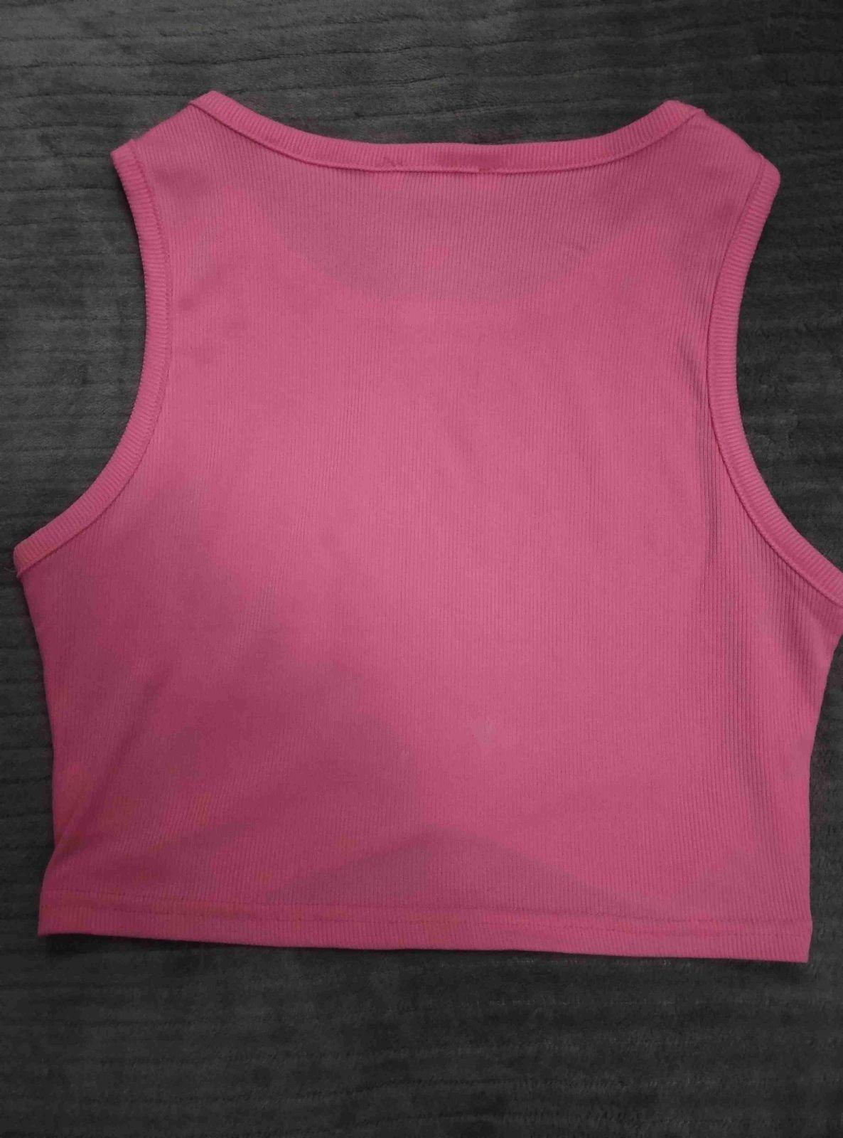 Top corto rosado Elisa, foto 2 de 2