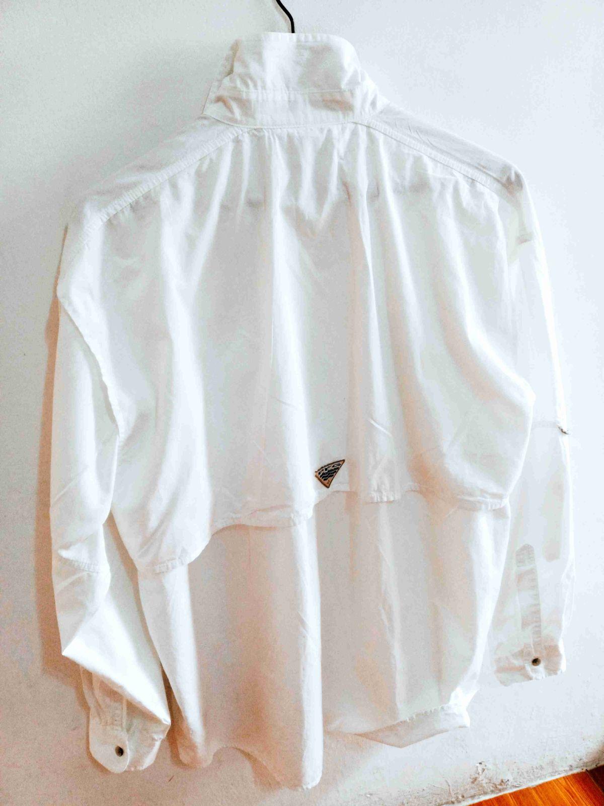 Camisa Columbia PFG de manga larga blanca para hombre talla M, foto 6 de 8