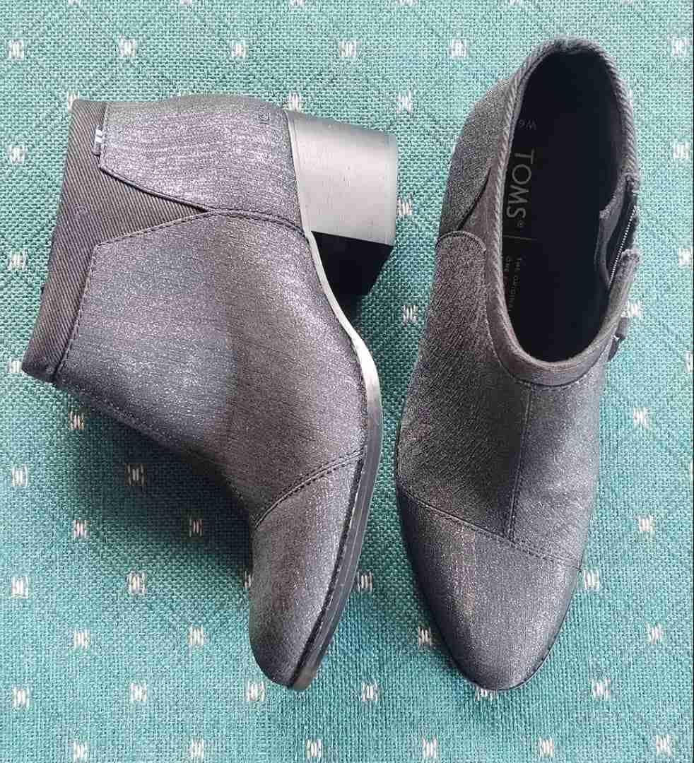 Botines de tacón Toms grises, foto 2 de 3