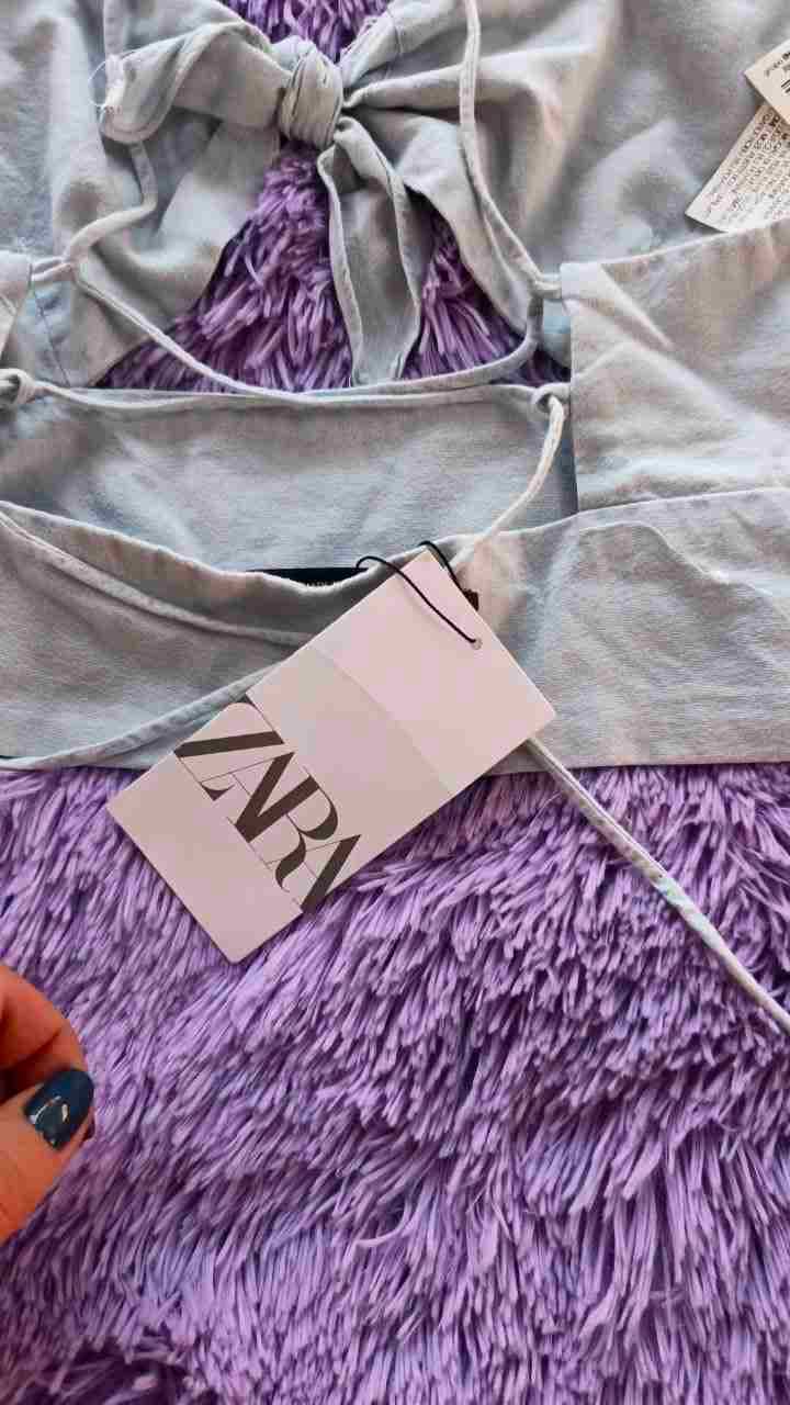 Crop top zara, foto 3 de 4