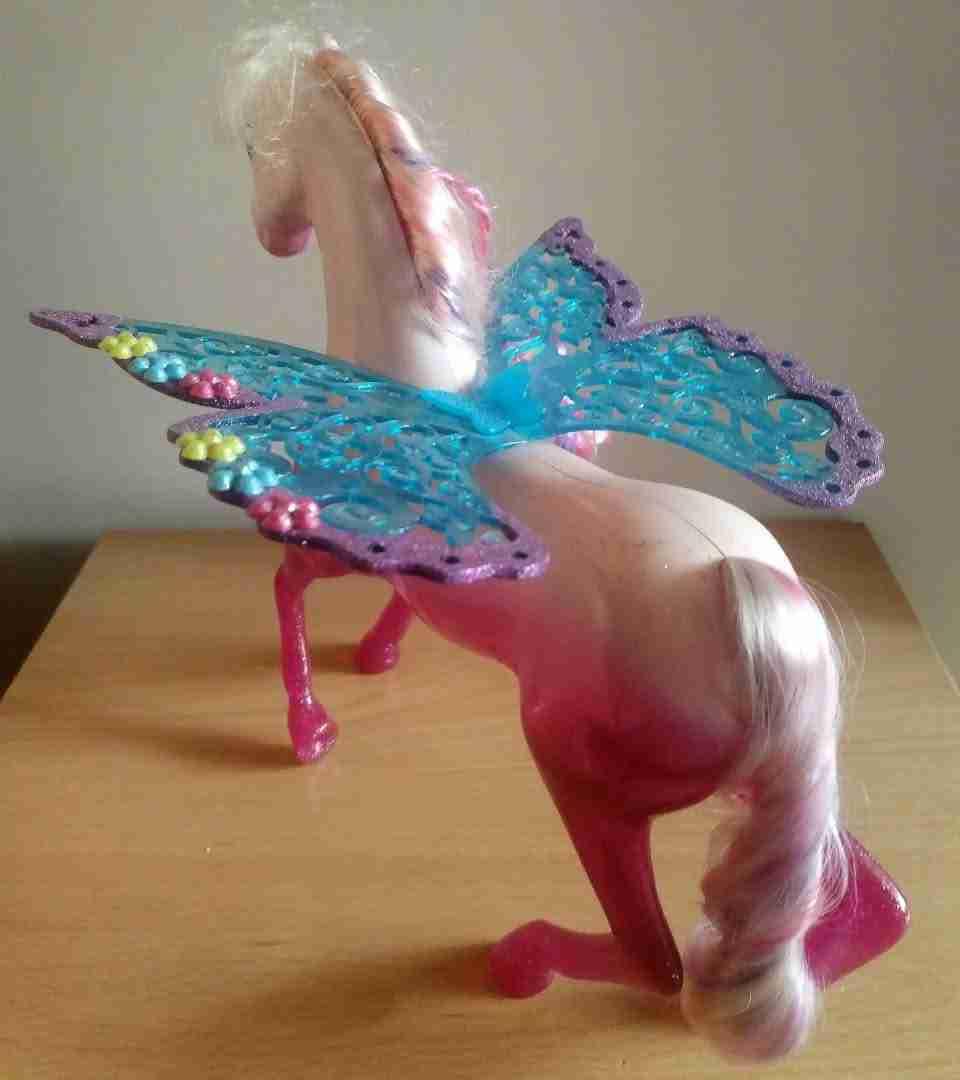 Caballo de hadas para muñeca barbie, foto 2 de 3