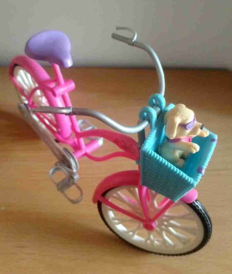 Bicicleta para muñeca barbie, foto 2 de 3