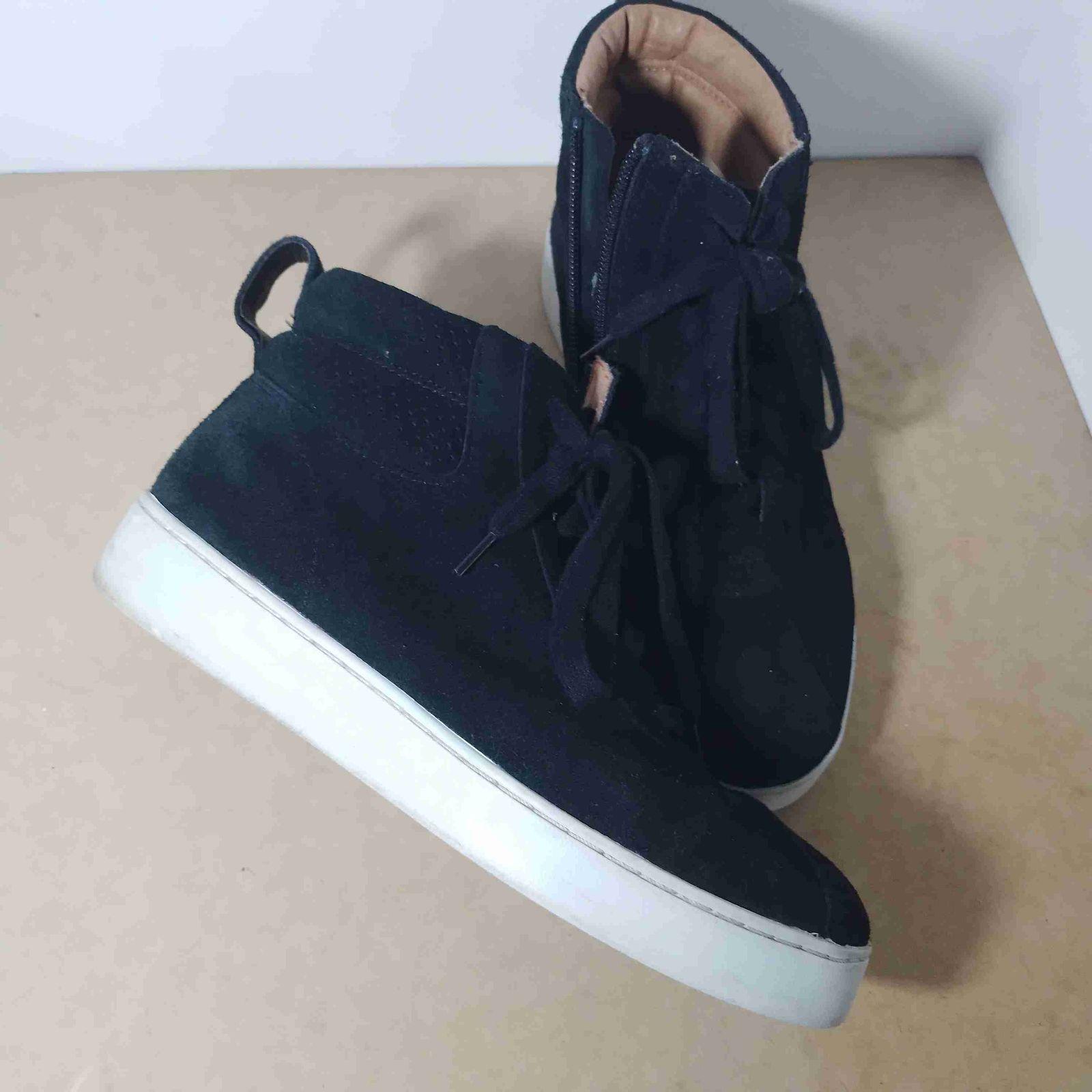 Zapatos de caña alta negros, foto 2 de 6