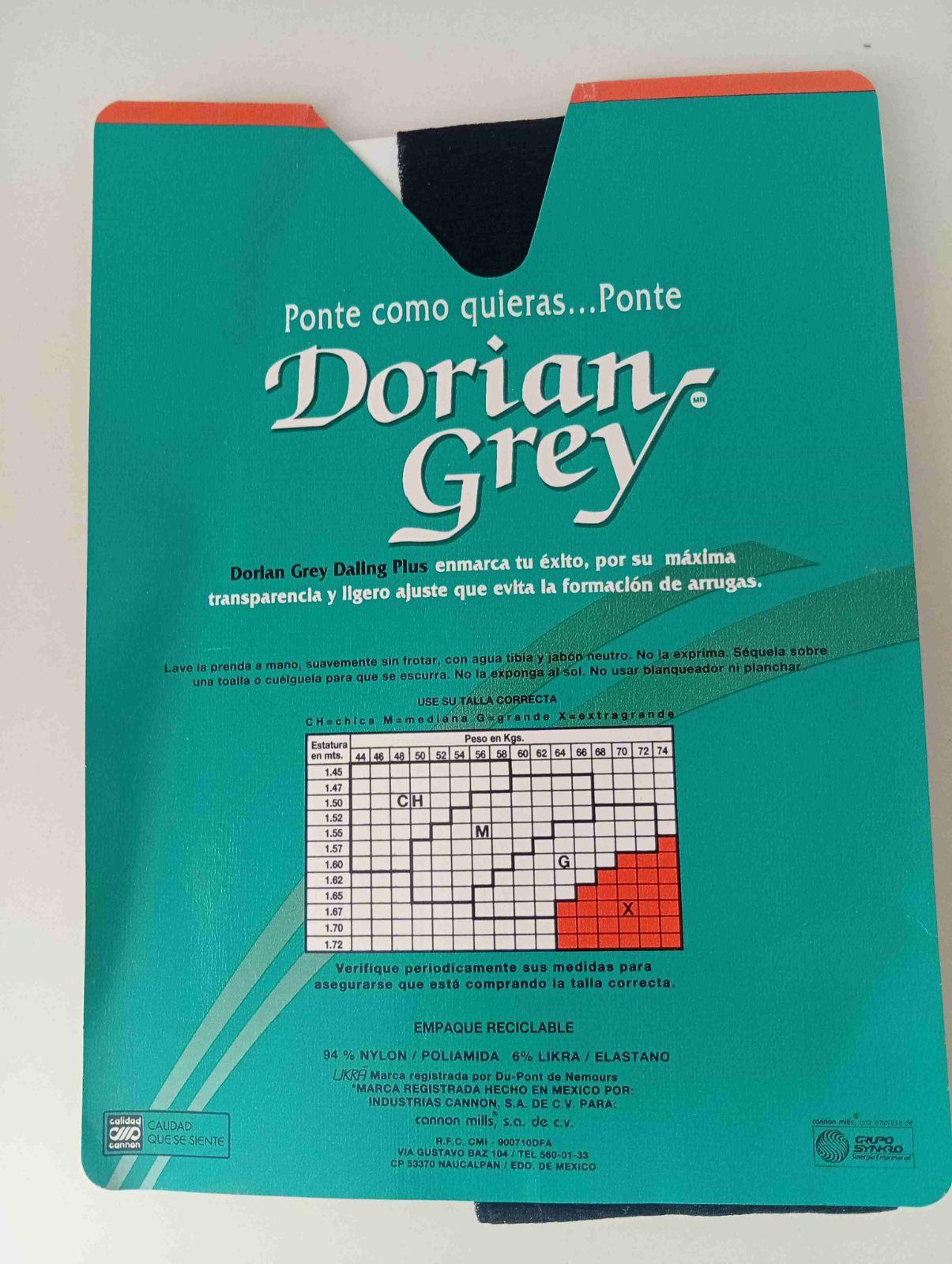 Pantimedia Dorian Grey Daling Plus Negra Talla Extra Grande, foto 2 de 3