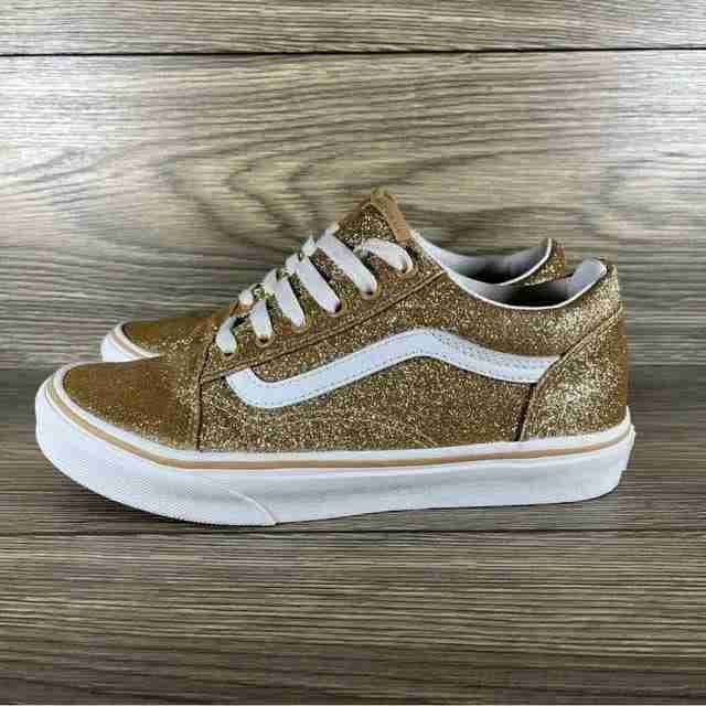Zapatos Vans dorados brillantes original, foto 2 de 2