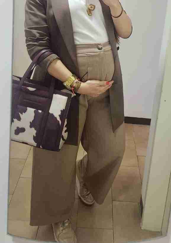 Pantalon de lino materno, foto 2 de 2