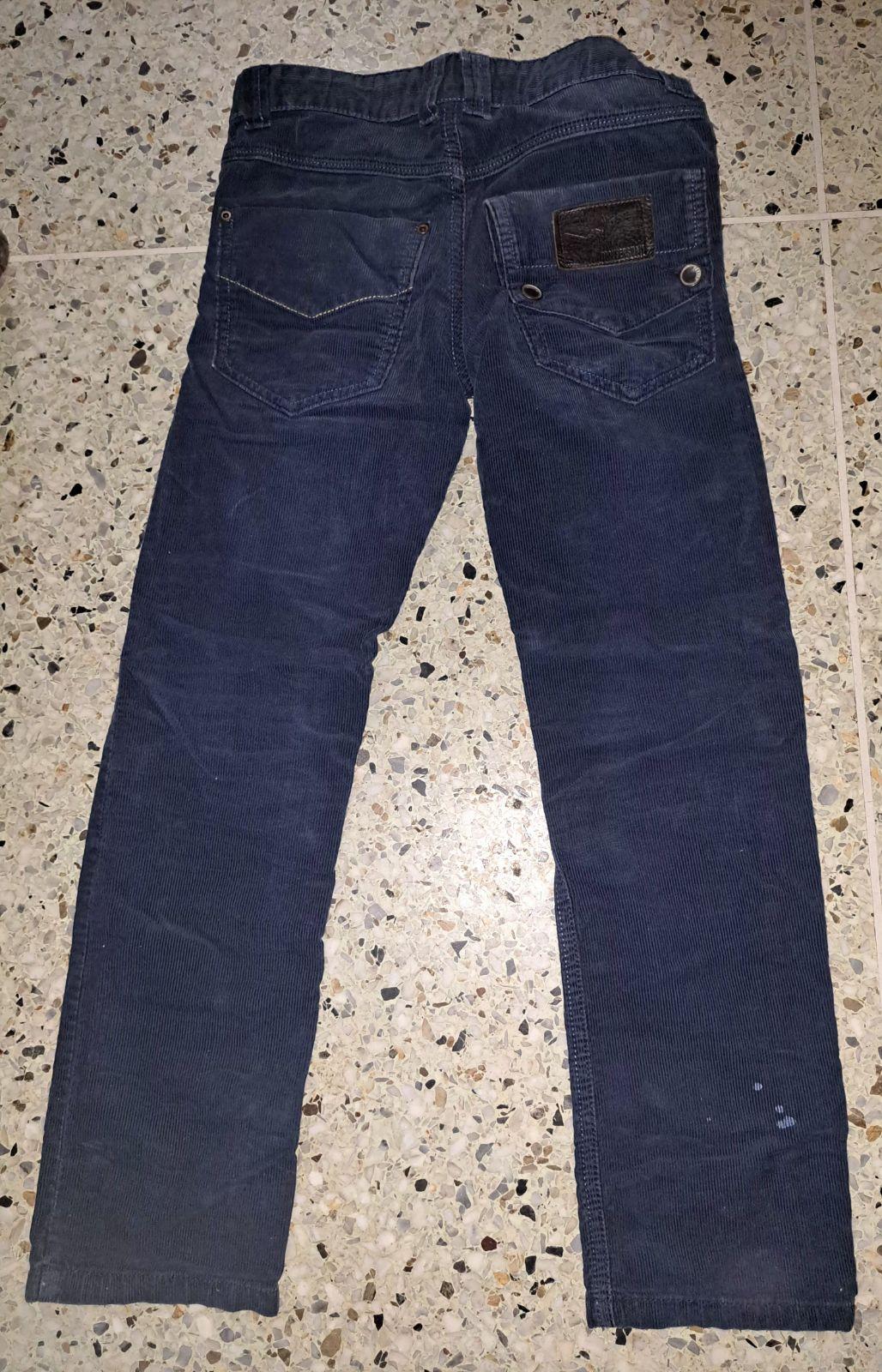 Pantalón azul oscuro de pana, foto 2 de 3