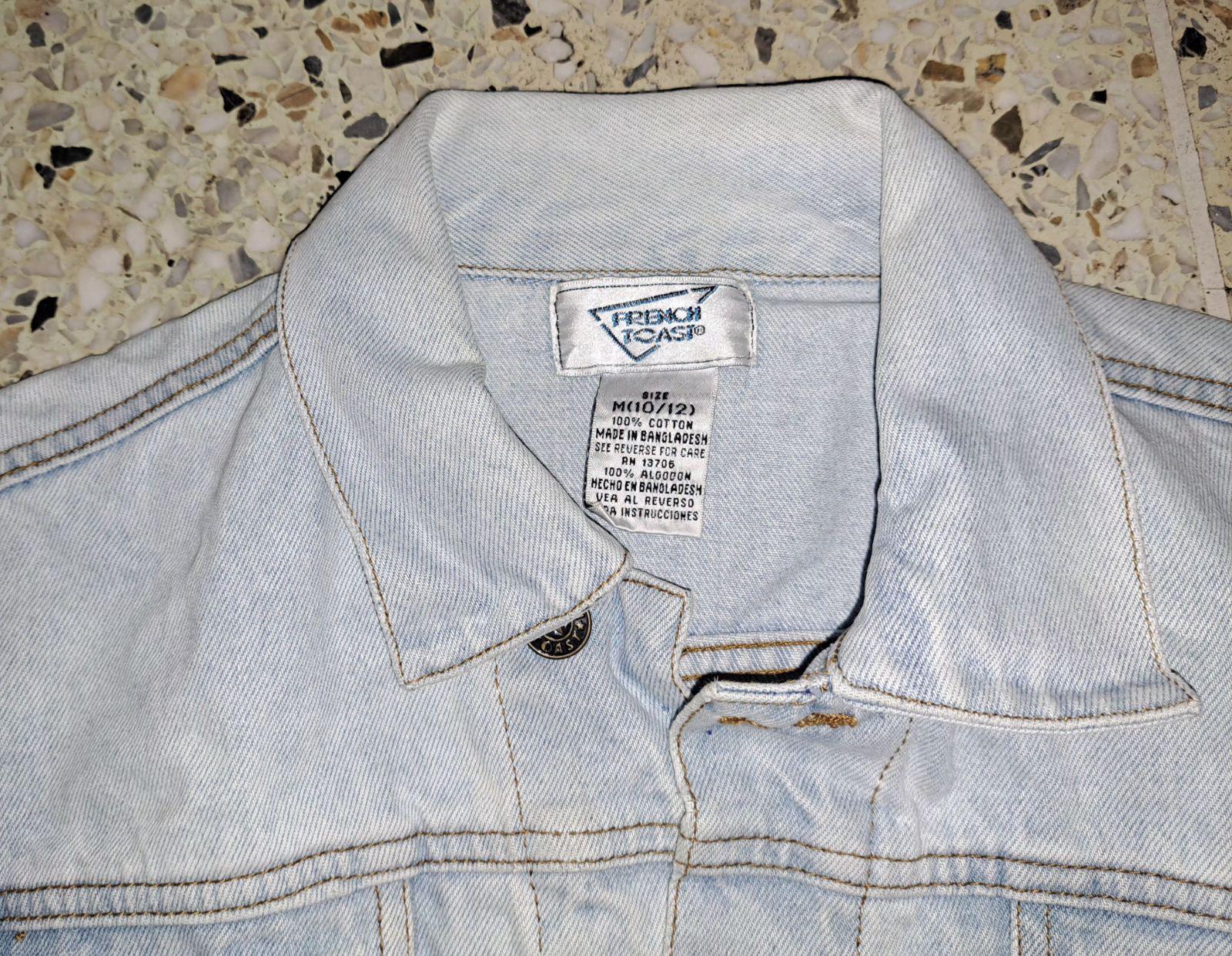 Chaqueta de mezclilla celeste niño, foto 3 de 3