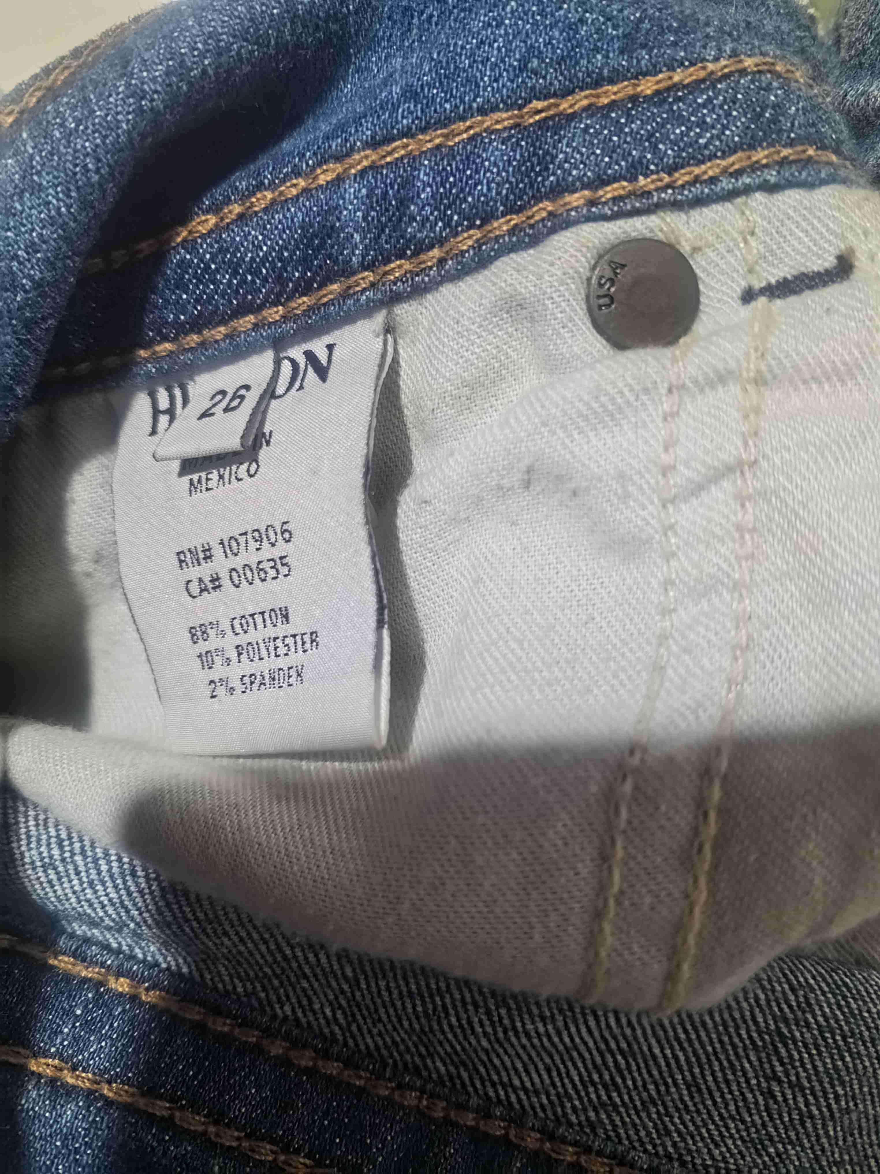 Jeans con Lentejuelas Doradas y Negras - Talla 26 (Ideal Chica Baja), foto 4 de 4