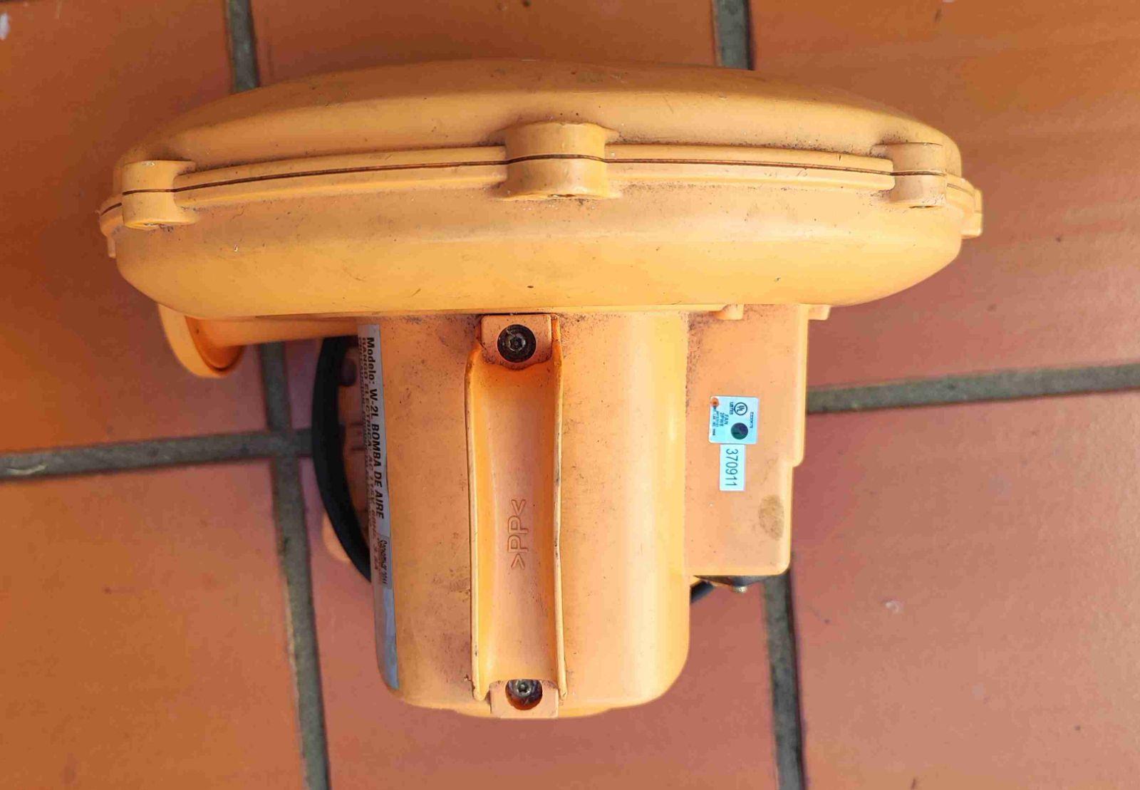 Bomba de aire tipo soplador naranja 430Watts, foto 3 de 3