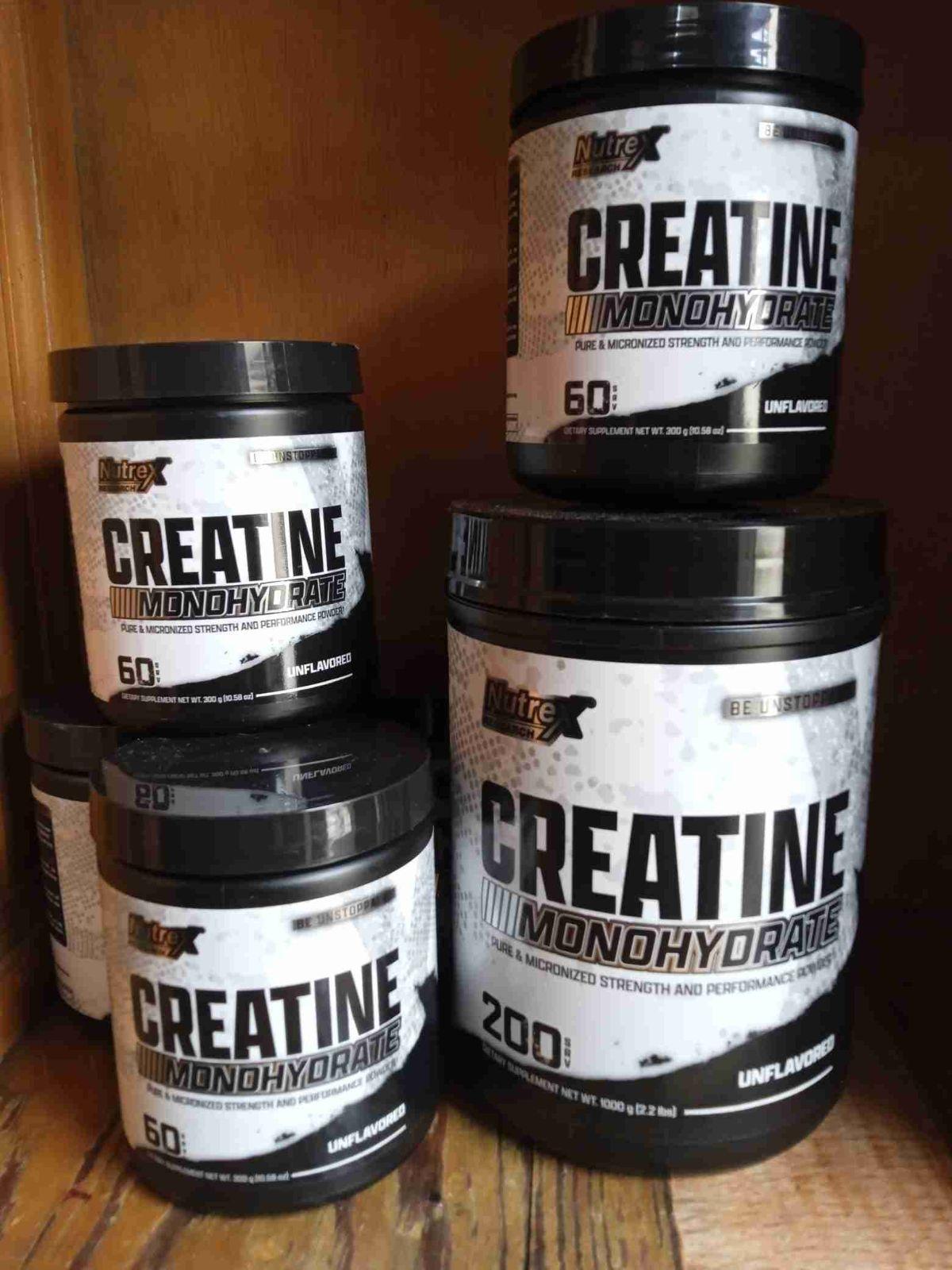 Creatina Nutrex Research Monohydrate 60 serv y 200 serv, foto 2 de 2
