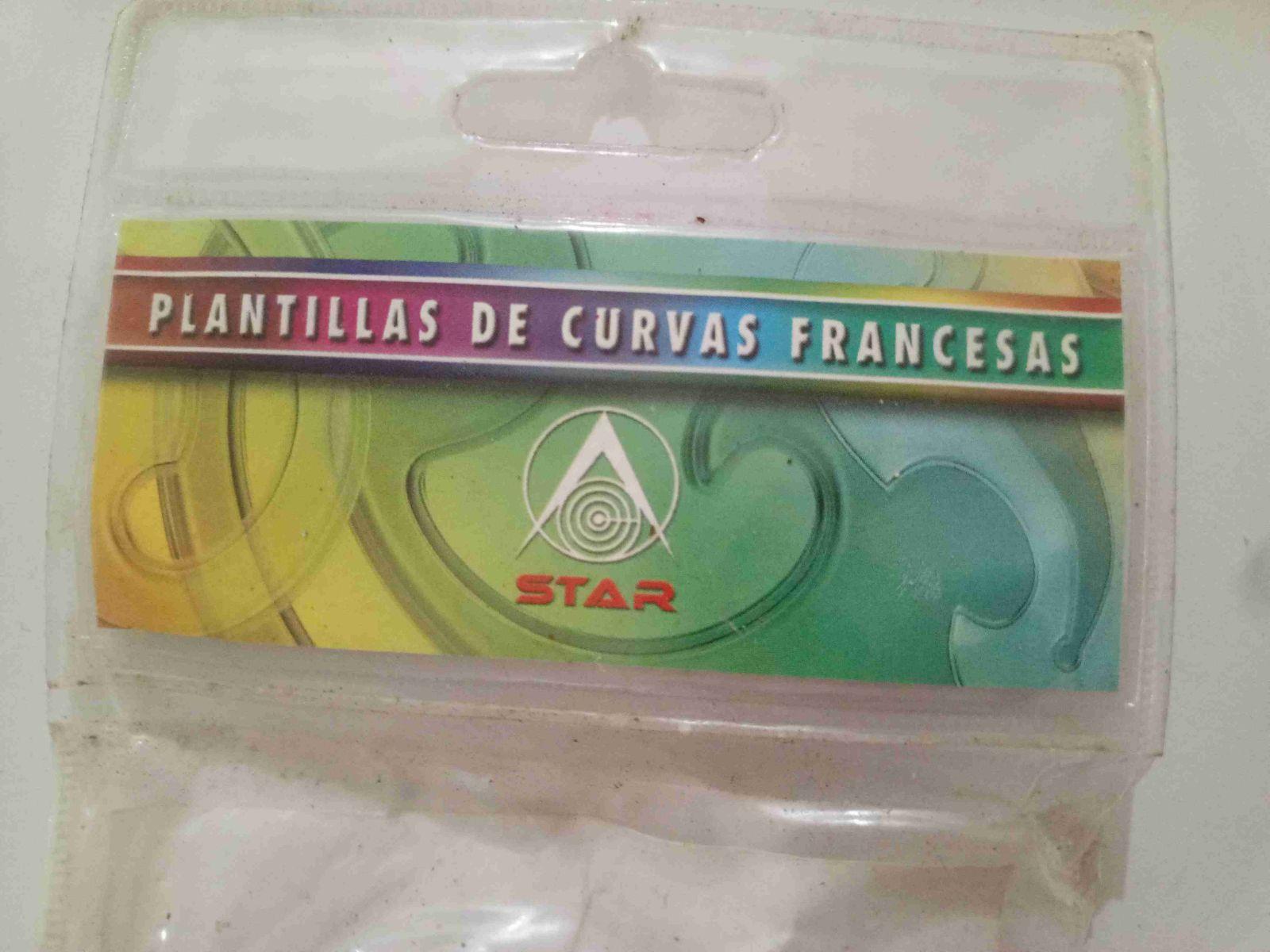 Juego de plantillas de curvas francesas Star, foto 5 de 5