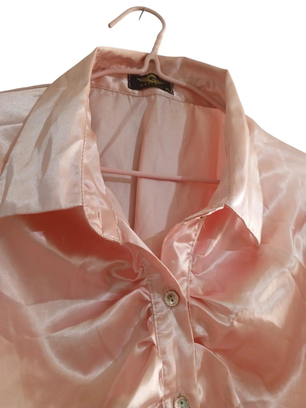 Blusa rosada de manga larga Gaviota XL, foto 2 de 3