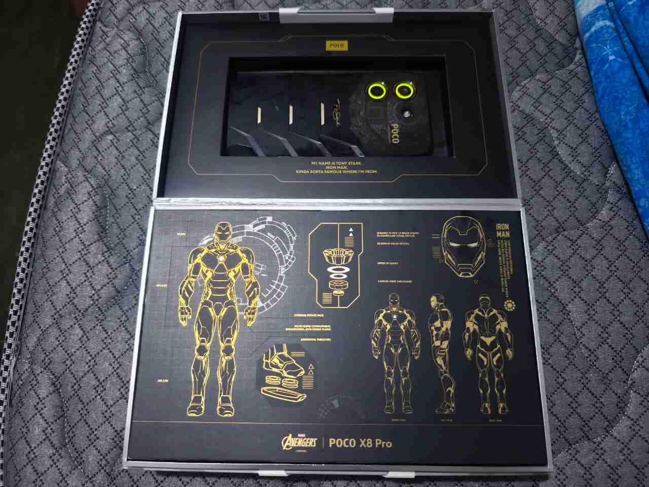 Poco x8 pro iron man edition, foto 5 de 8