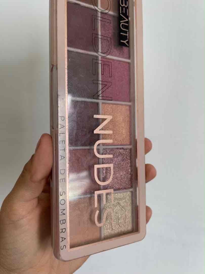 Paleta de Sombras Golden Nudes Kimbeauty, foto 1 de 2