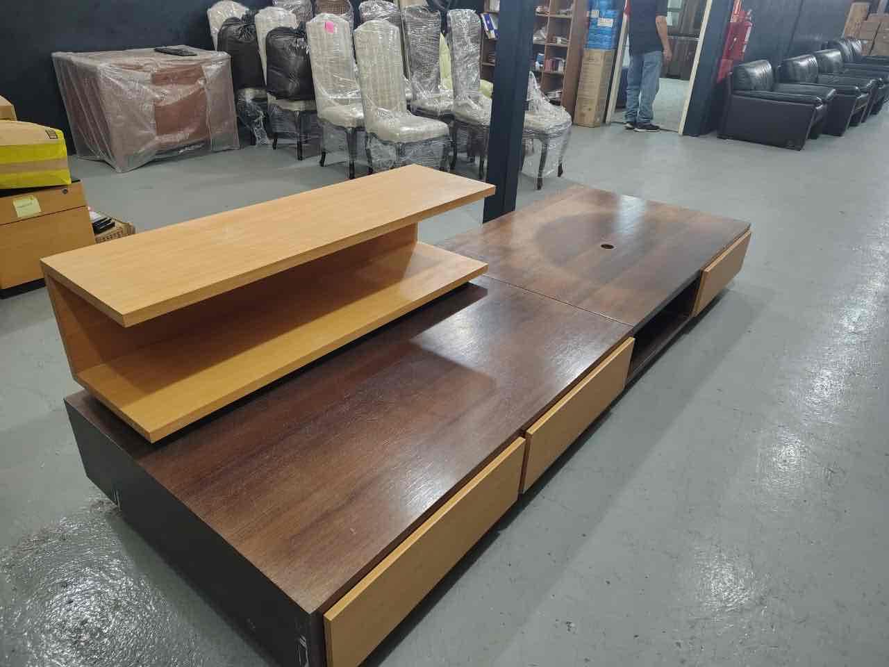Mesa de centro o mueble para TV de madera, foto 4 de 5