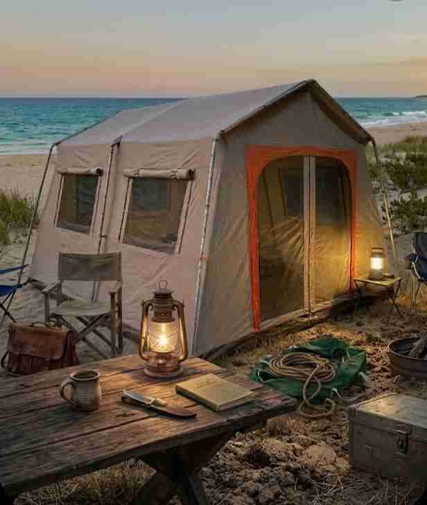 Carpa de camping grande, foto 4 de 4
