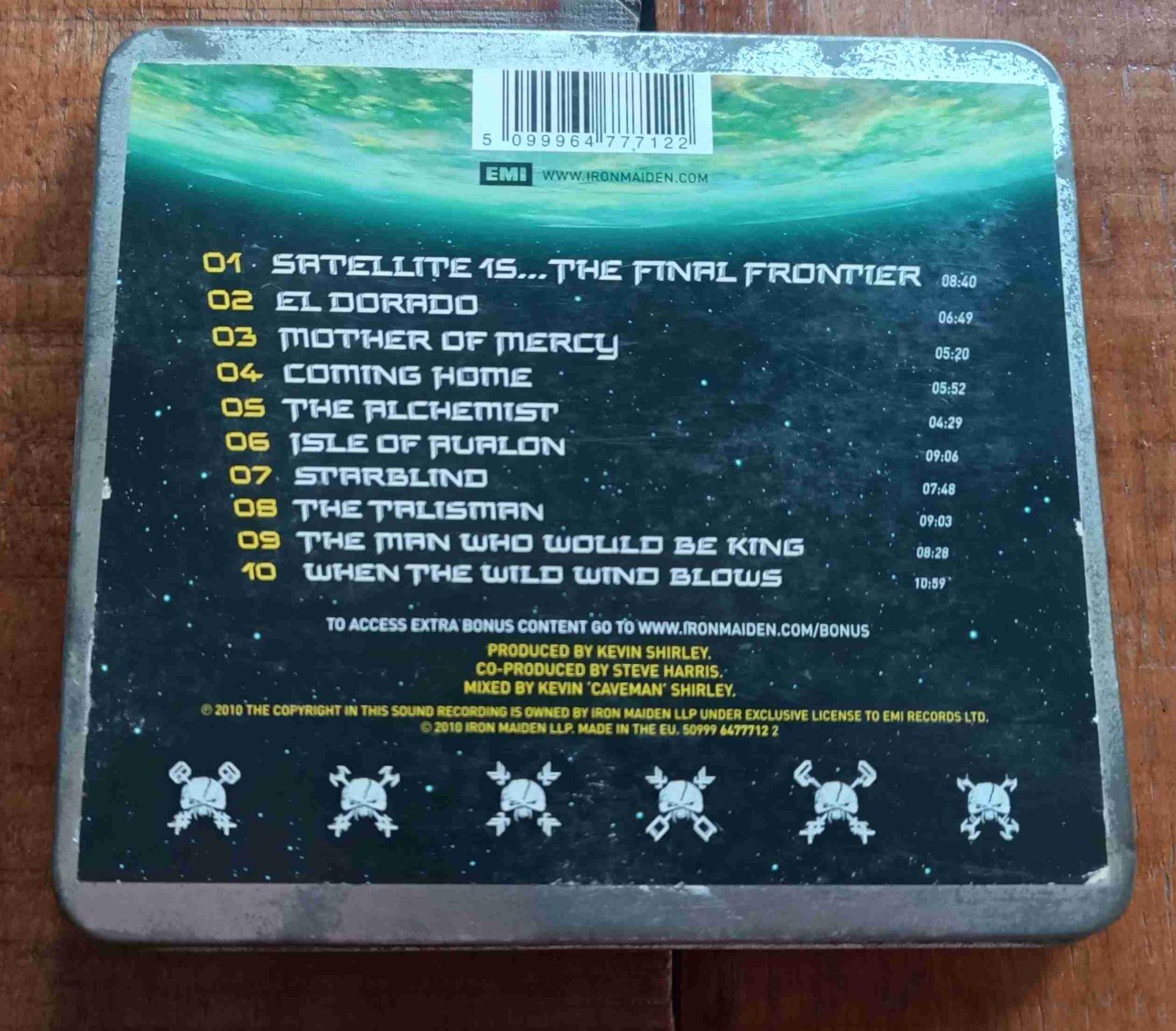 CD Iron Maiden The Final Frontier Edición Especial Metálica, foto 2 de 4