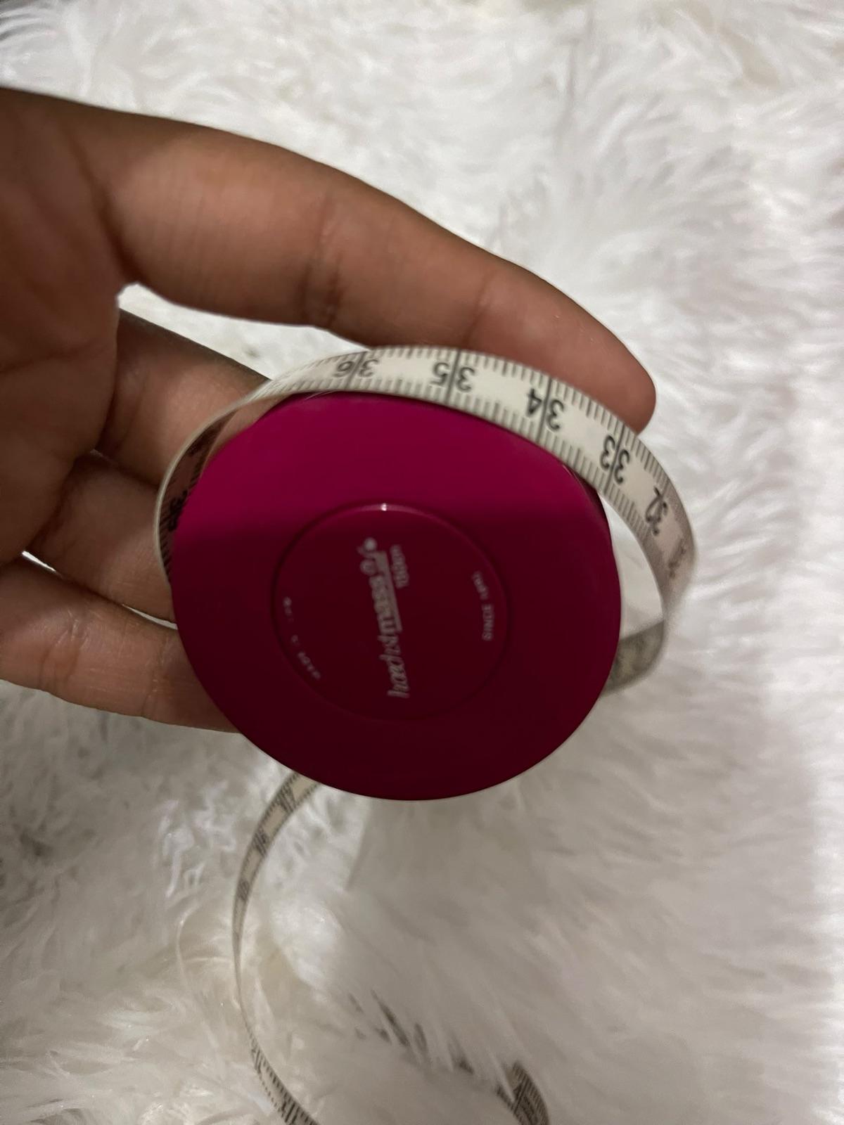 Cinta metrica retractil fucsia, foto 2 de 2