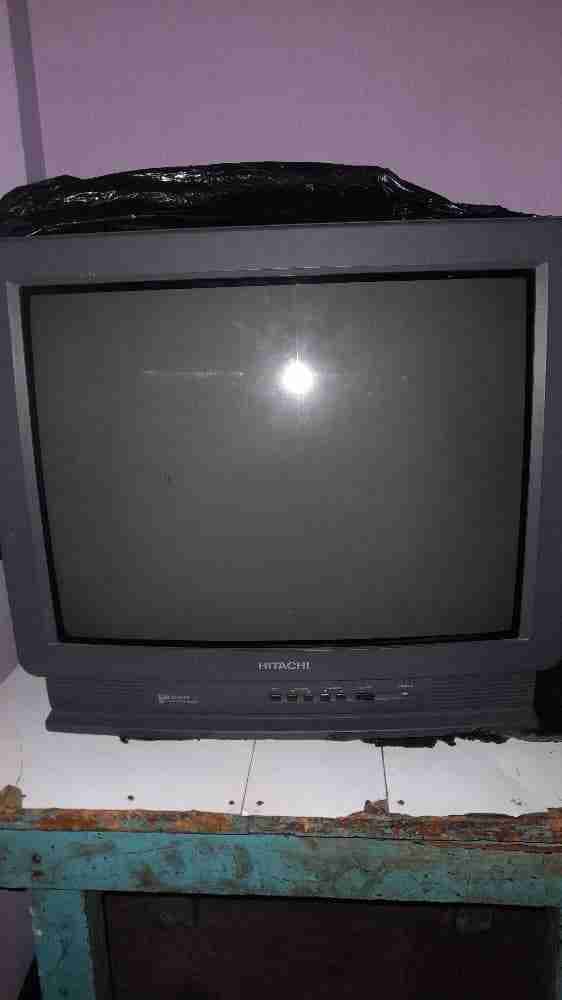 Televisor Hitachi CRT gris, foto 1 de 2