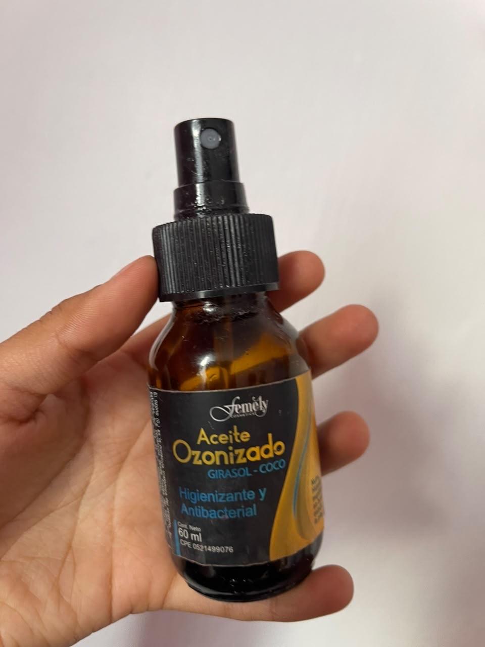 Aceite ozonizado girasol-coco Femely Cosmetics 60 ml, foto 1 de 1
