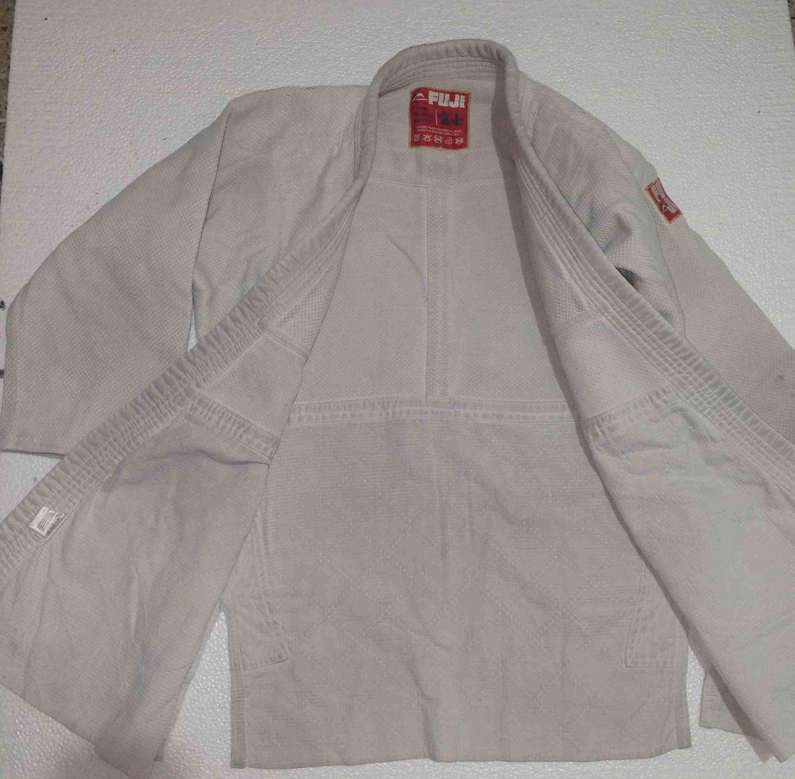 Chaqueta de Judo color blanco Fuji, foto 3 de 4