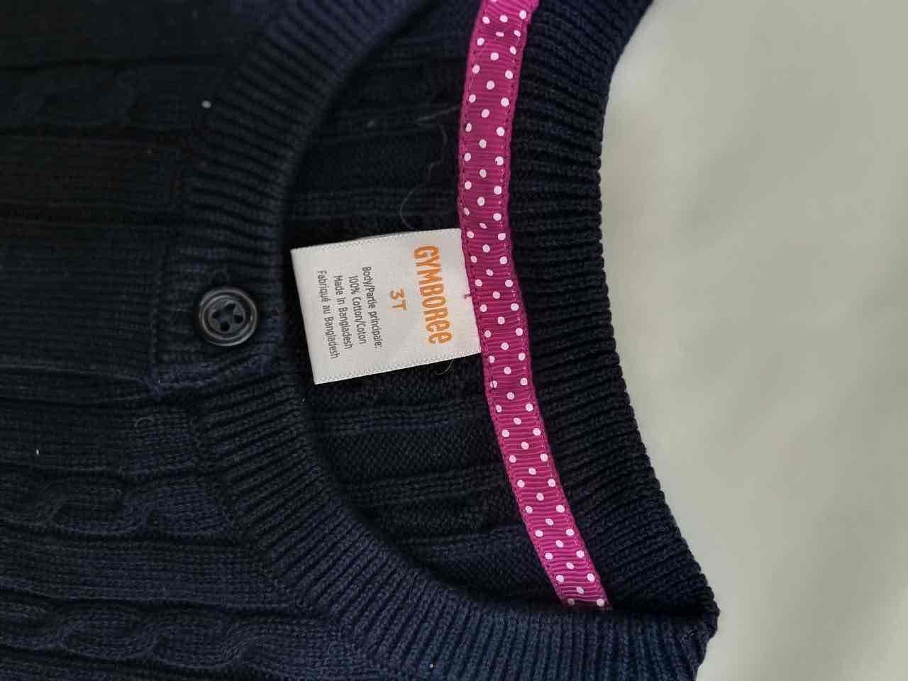 Cárdigans de niña Gymboree talla 3T lote de dos, foto 3 de 3