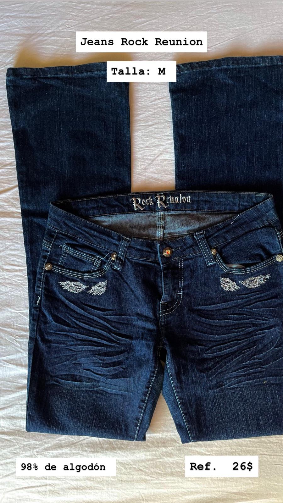 Jeans de mezclilla azules Rock Revival para mujer, foto 2 de 4