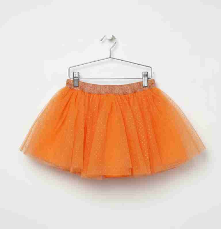 Falda en Tull naranja Halloween, foto 2 de 3