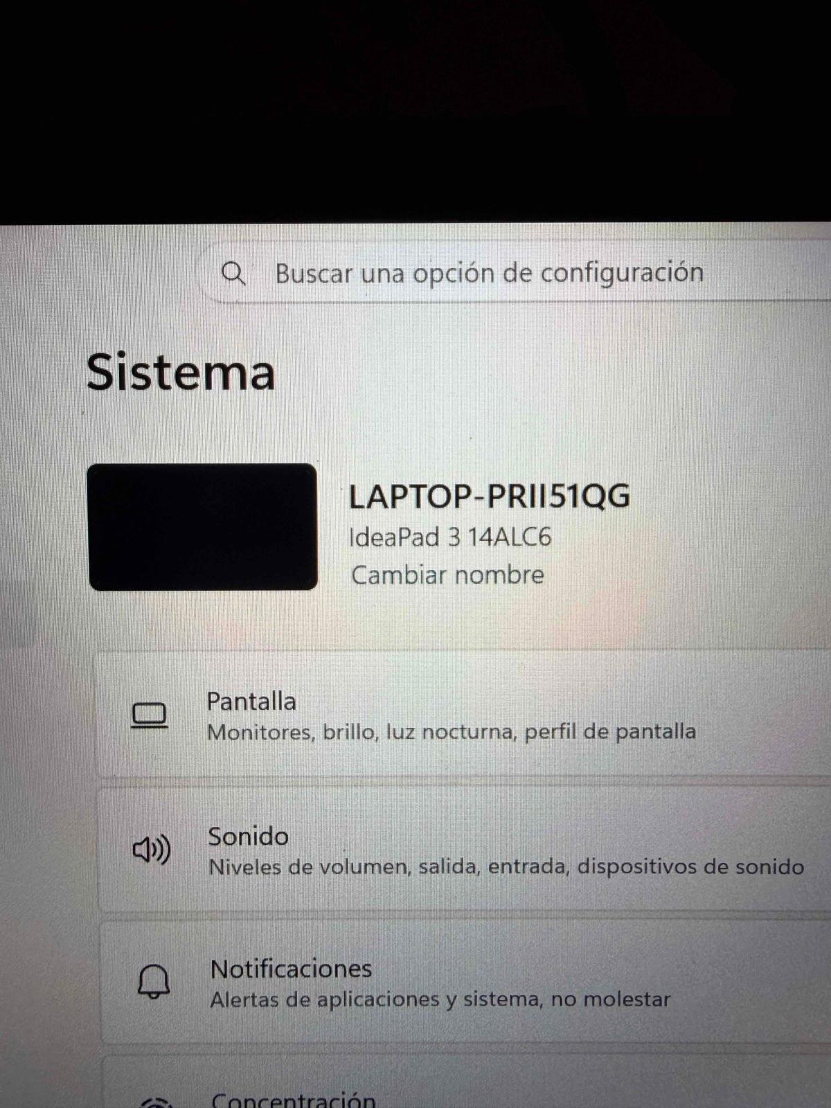 Lapto lenovo, foto 4 de 4