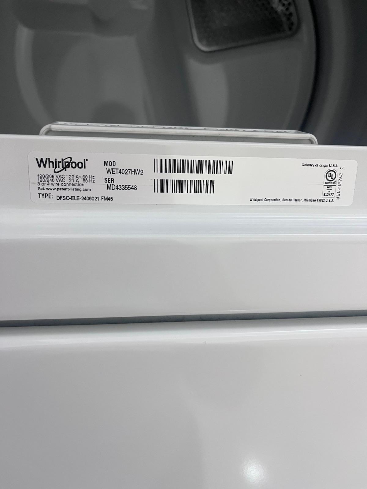Lavadora / Secadora Whirlpool 20Kg, foto 5 de 7