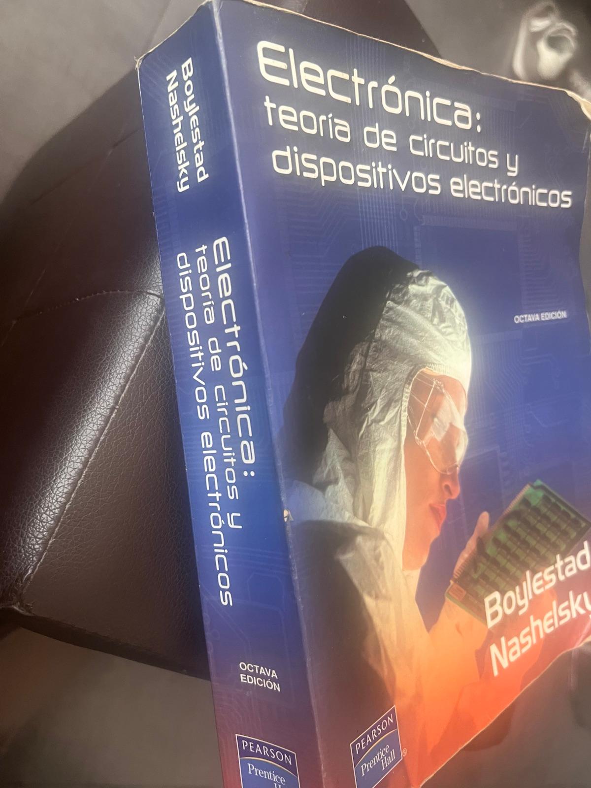 Libro Electrónica Teoría de Circuitos Boylestad, foto 2 de 3