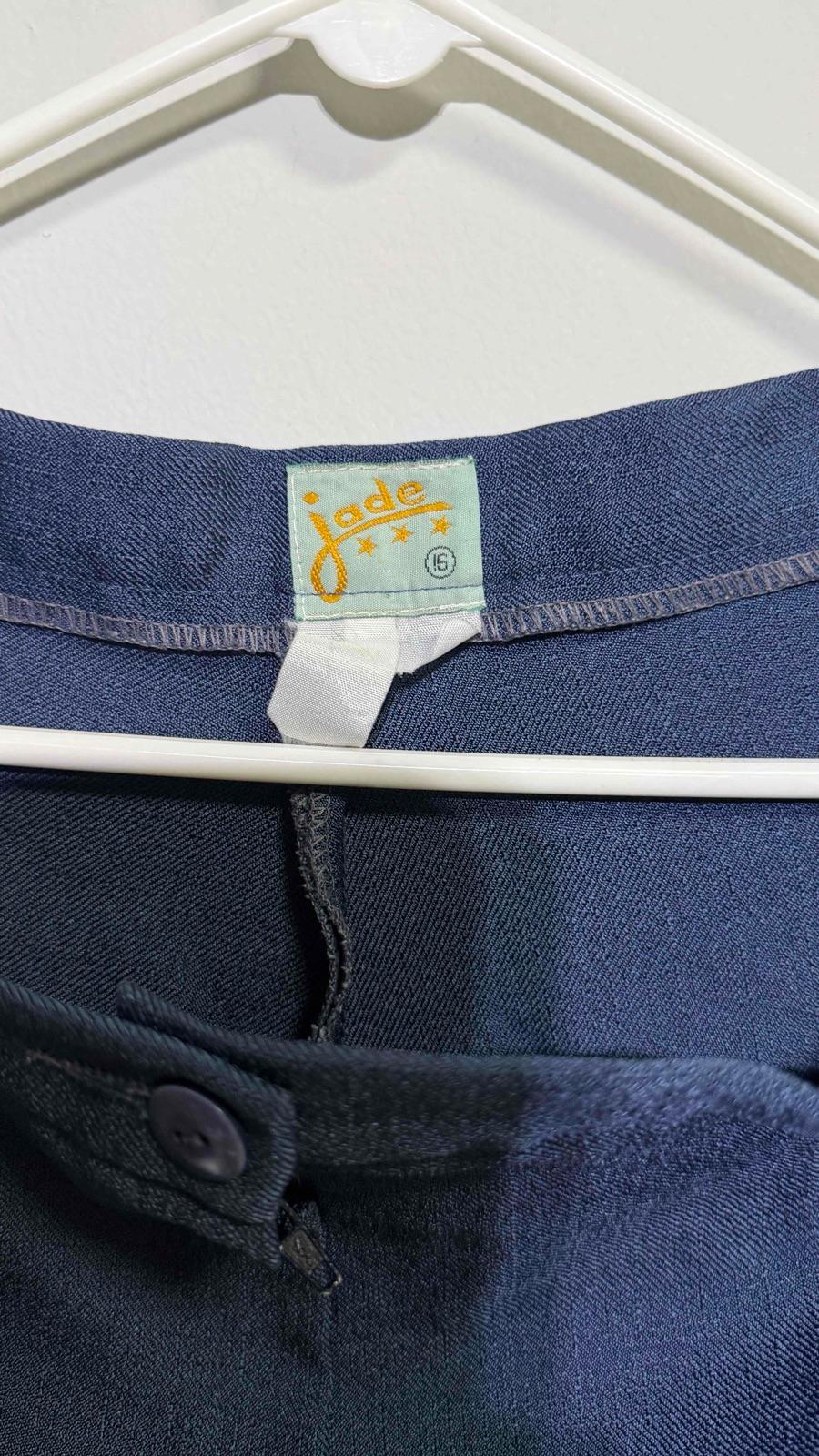 Pantalón azul marino de vestir para mujer, foto 2 de 2