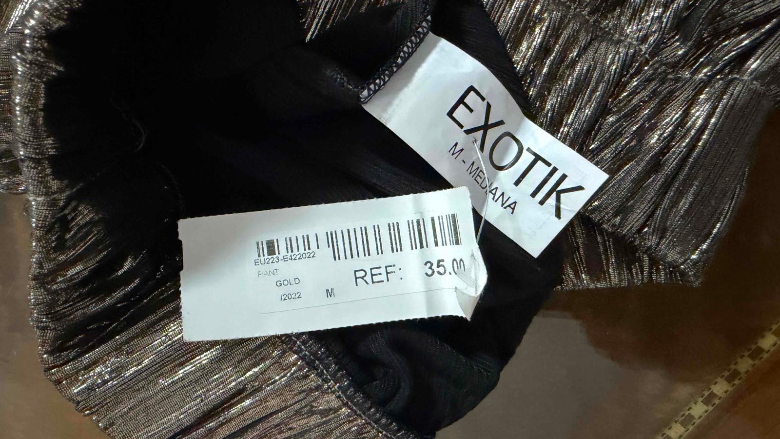 Pantalon Dorado Exotik M, foto 2 de 2