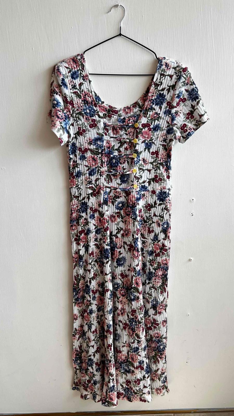 Vestido largo estampado floral, foto 1 de 1