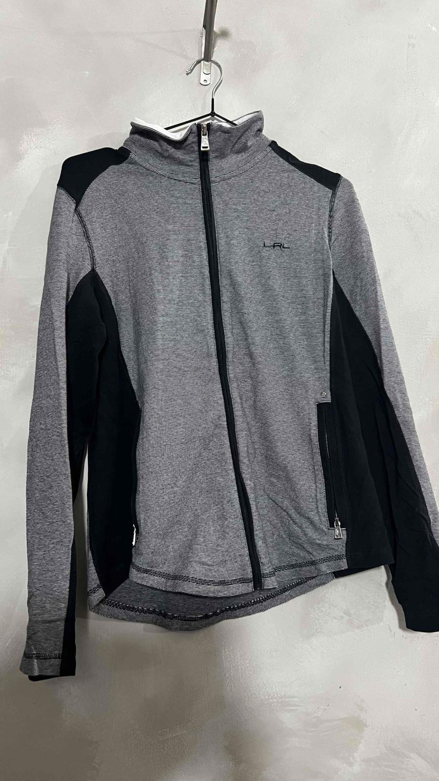 Chaqueta Deportiva Gris y Negra LRL, foto 1 de 1