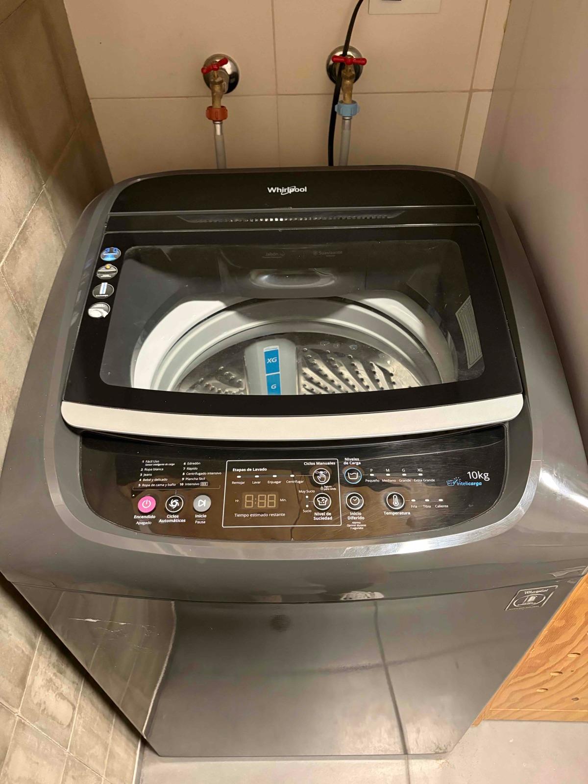 Lavadora Whirlpool 16kg Gris, foto 2 de 3