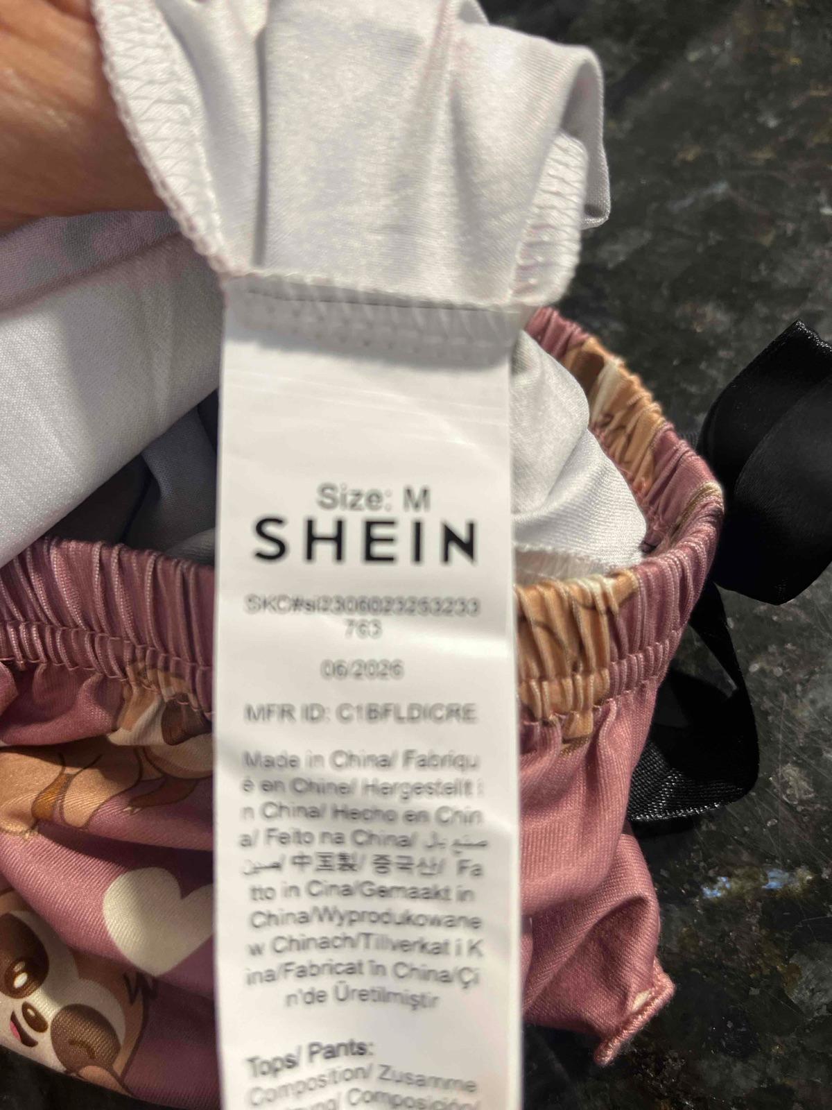 Pijama corta Shein de perezosos para mujer, foto 5 de 5