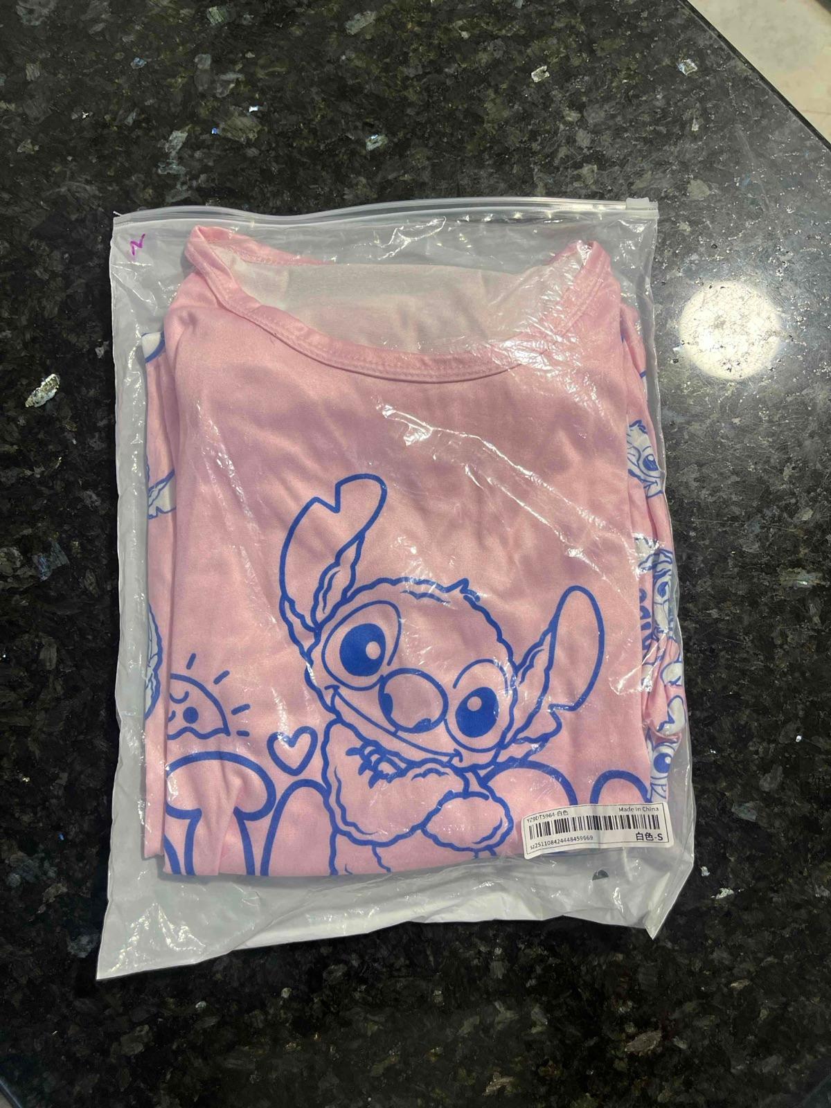 Pijama rosa de Stitch de Disney talla S, foto 4 de 5