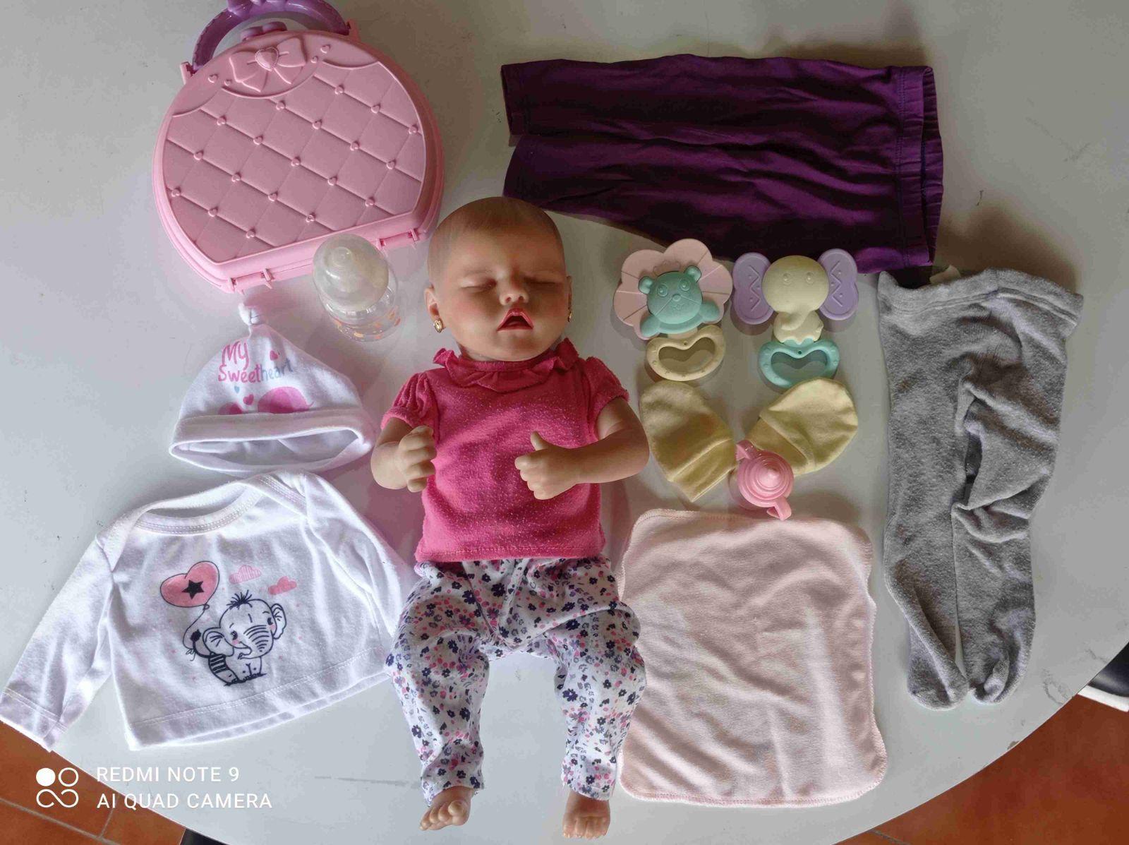 Muñeca Reborn con accesorios y ropa, foto 2 de 7
