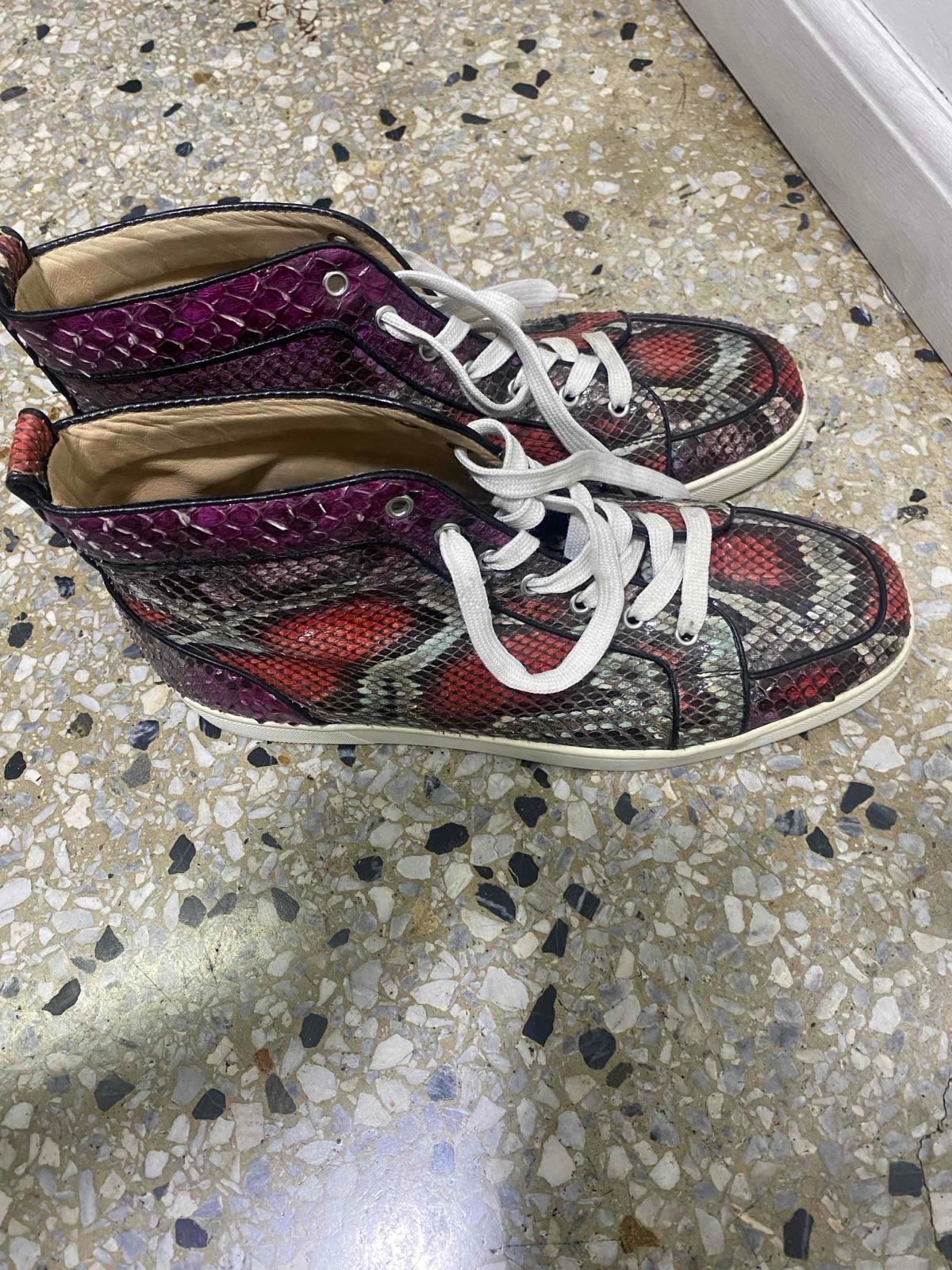 Christian Louboutin Lou Spikes High-Top Snea, foto 2 de 5