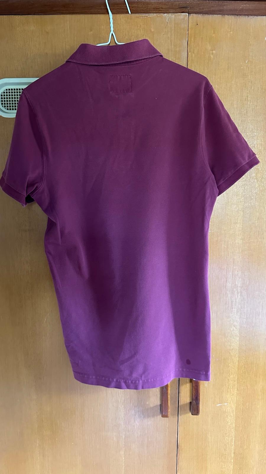 Chemise Abercrombie & Fitch Borgoña Talla M, foto 4 de 4