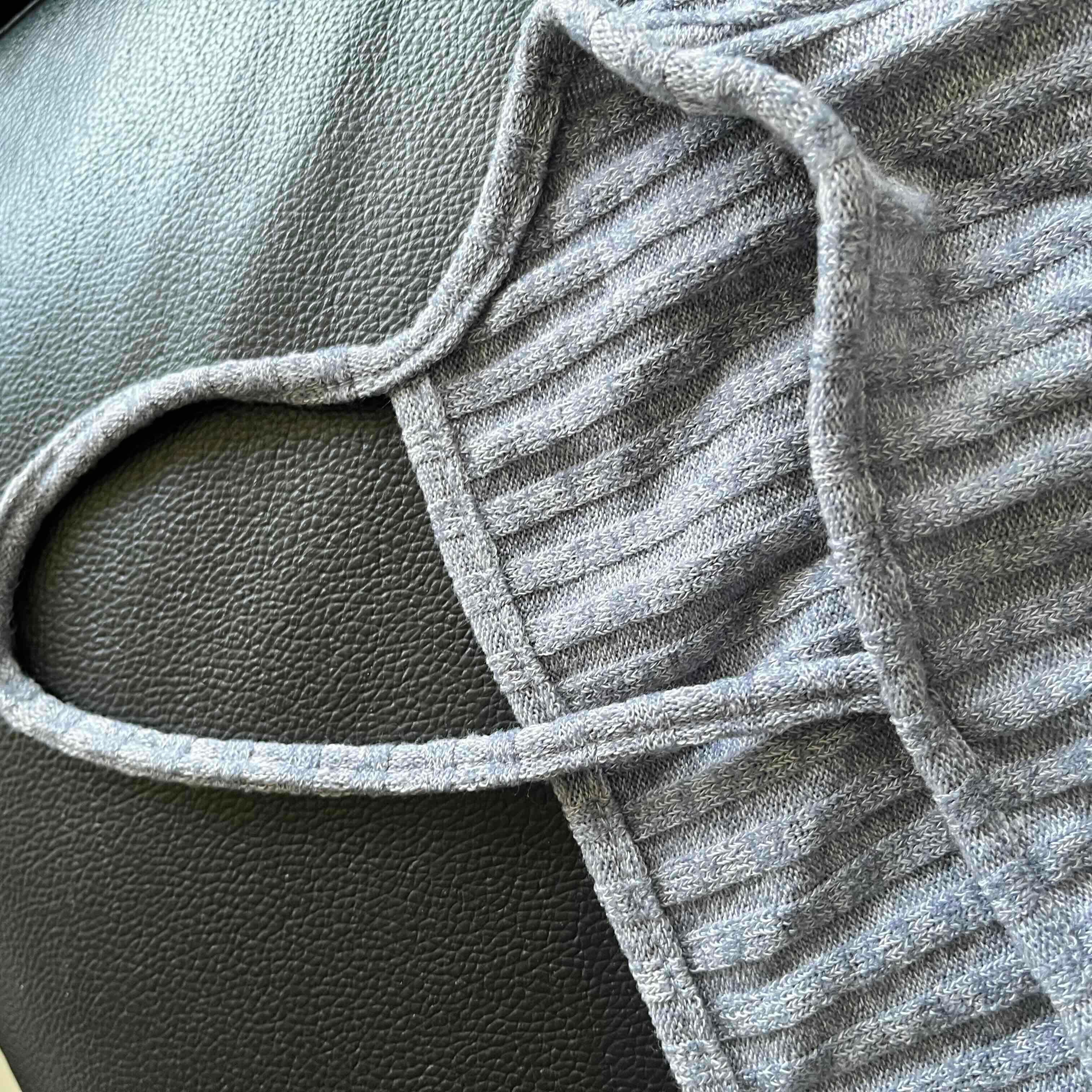 vestido corto gris, foto 4 de 4